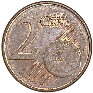 2 евроцента 1999 год.Нидерланды.