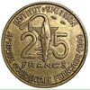 25 франков 1957 год.Антилопа.Французская Западная Африка. 