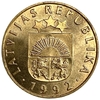 20 сантимов 1992 год.Латвия. 