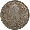 1 цент 1941 год.Вильгельмина.Нидерланды.