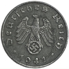 1 рейхспфенниг 1941 год.Двор А.3 рейх.Германия.