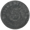 5 рейхспфеннигов 1941 год.Двор A.3 рейх.Германия. 