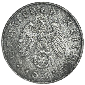 5 рейхспфеннигов 1942 год.Двор B.3 рейх.Германия.  