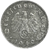 10 рейхспфеннигов 1940 год.Двор E.3 рейх.Германия.  