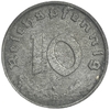 10 рейхспфеннигов 1941 год.Двор B.3 рейх.Германия.      