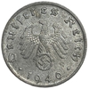 10 рейхспфеннигов 1940 год.Двор B.3 рейх.Германия.      