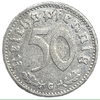 50 рейхспфеннигов 1940 год.Двор G.3 рейх.Германия.   