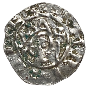 Денар (пеннинг) 1038-1057 год.Бруно III фон Брауншвейг.Маркграфство Фризия (Леуварден).Нидерланды.Серебро.