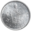 2 лиры 1967 год.Папа Павел VI.Папские регалии.Ватикан.