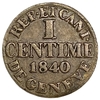 1 сантим 1840 год.Кантон Женева.Швейцария.