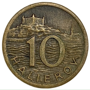 10 геллеров 1939 год.Германская оккупация.Словакия.   