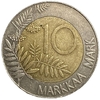 10 марок 1995 год.Глухарь.Финляндия.Биметалл.