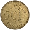 50 пенни 1976 год.Сосна.Финляндия.  