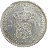 2,5 гульдена 1929 год.Королева Вильгельмина.Нидерланды.Серебро.