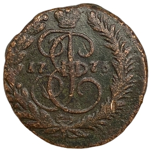 2 копейки 1776 год ЕМ.Екатерина II.Медь. 