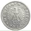 50 рейхспфеннигов 1940 год.Двор G.3 рейх.Германия.   