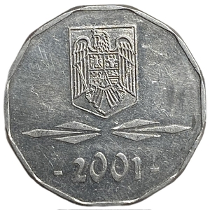 5000 лей 2001 год.Румыния.