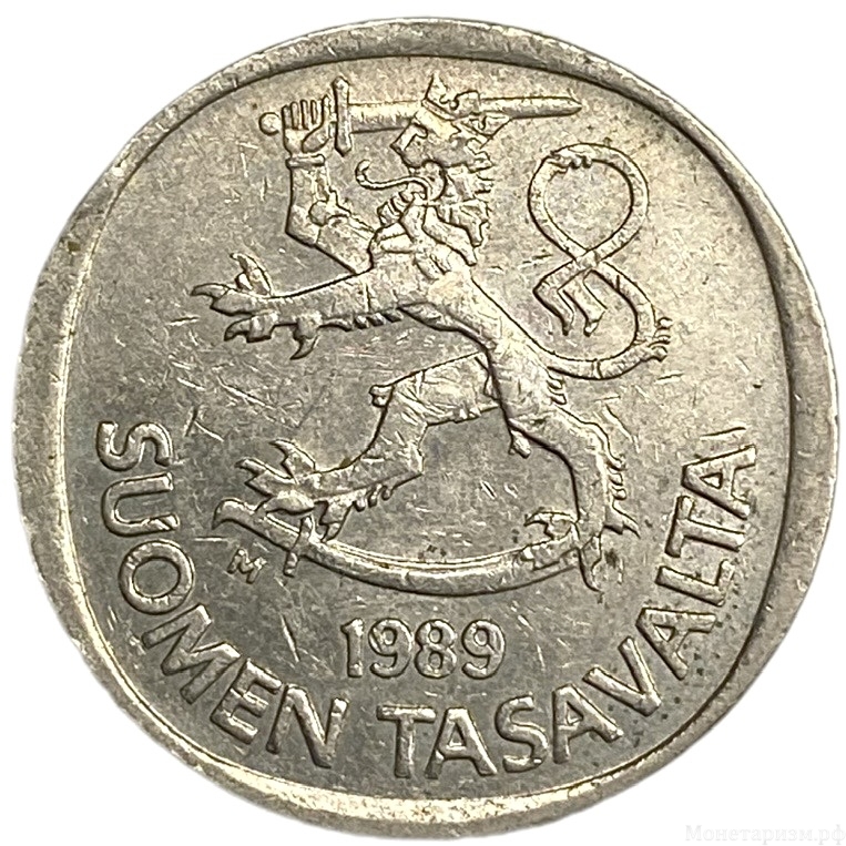 1 марка 1989 год.Финляндия. 