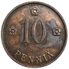10 пенни 1937 год.Финляндия. 