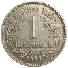 1 рейхсмарка 1934 год.Двор A.Веймарская Республика.Германия.Серебро.