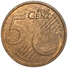 5 евроцентов 2002 год.Италия.