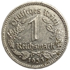 1 рейхсмарка 1933 год.Двор D.Веймарская Республика.Германия.Серебро.