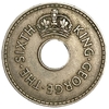 1 пенни 1952 год.Георг VI.Фиджи.