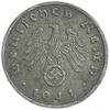 1 рейхспфенниг 1941 год.Двор B.3 рейх.Германия. 