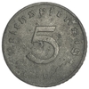 5 рейхспфеннигов 1940 год.Двор D.3 рейх.Германия. 