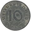 10 рейхспфеннигов 1940 год.Двор B.3 рейх.Германия.     