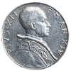 5 лир 1952 год.Папа Пий XII.Справедливость.Ватикан.