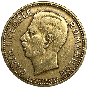 20 лей 1930 год.Кароль II.Королевство Румыния.Румыния.