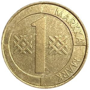 1 марка 1995 год.Финляндия.      