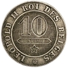 10 сантимов 1894 год.Леопольд II.Бельгия. 