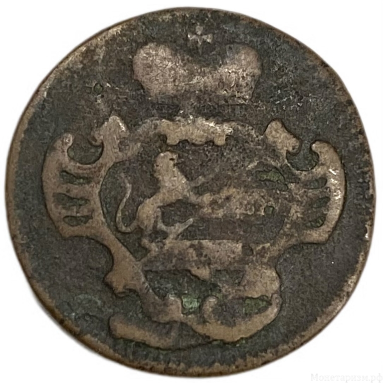 1 сольдо 1788 год.Гориция и Градишка.Италия.Медь.