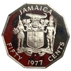 50 центов 1977 год.Маркус Гарви.Ямайка.Proof.