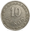 10 песо 1939 год.Республика Парагвай.