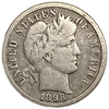 1 дайм (10 центов) 1898 год.O.Барбер.США.Серебро.