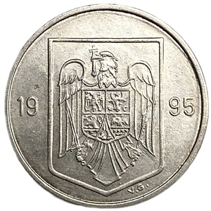 5 лей 1995 год.Румыния.