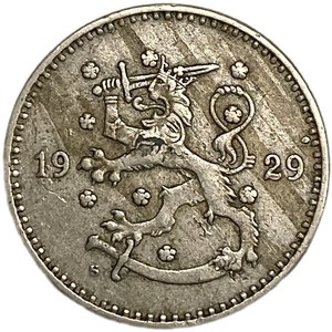 1 марка 1929 год.Финляндия.