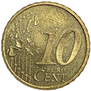 10 евроцентов 1999 год.Финляндия. 