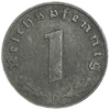 1 рейхспфенниг 1943 год.Двор B.3 рейх.Германия. 