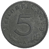5 рейхспфеннигов 1942 год.Двор A.3 рейх.Германия.  