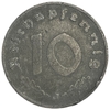 10 рейхспфеннигов 1940 год.Двор J.3 рейх.Германия.   