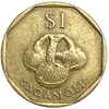 1 доллар 1995 год.Елизавета II.Фиджи. 