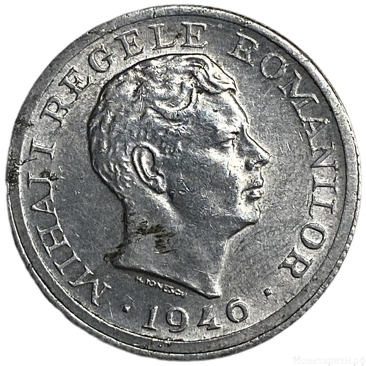 500 лей 1946 год.Король Михай I.Королевство Румыния.Румыния.