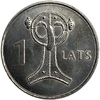 1 лат 2007 год.Сова.Латвия.  