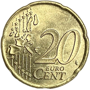 20 евроцентов 1999 год.Нидерланды.
