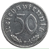 50 рейхспфеннигов 1940 год.Двор F.3 рейх.Германия.    