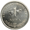 1 куна 2001 год.Соловей.Республика Хорватия.  